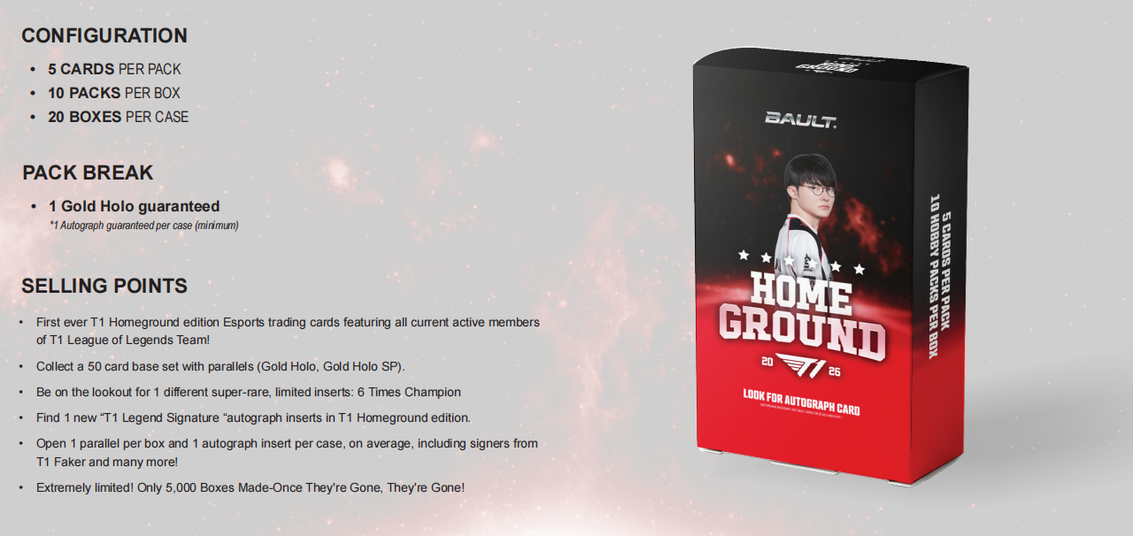 BAULT 2026 T1 Homeground Edition product configuration